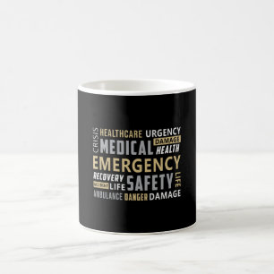 Ambulance Driver Paramedic Emergency Pilot Job Coffee Mug
