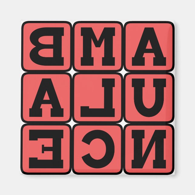 Ambulance, Emergency Vehicle Magnet (Front)