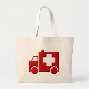 Ambulance / EMT Large Tote Bag