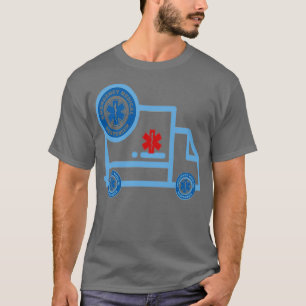 Ambulance wee woo Emergency Medical Services T-Shirt