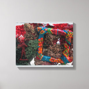 Ambush Embuscade K7 1986 Mixed-media Canvas Print