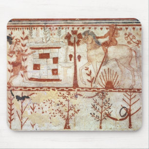 Ambush of the Trojan Prince Troilus Mouse Pad