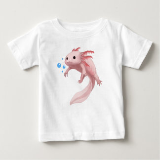 Ambystoma Mexicanum Cute Axolotl Teens Toddler Kid Baby T-Shirt