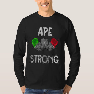 Amc Ape Strong Ape Nation To The Moon Stonk Meme T-Shirt