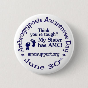 AMC Awareness Day Pin - Tough Sister