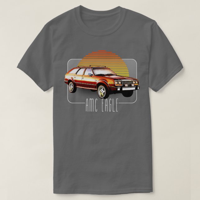 AMC Eagle Retro Classic  Lover Design T-Shirt (Design Front)