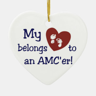AMCer Heart Ornament