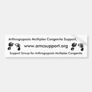 AMCSI Arthrogryposis bumbersticker Bumper Sticker