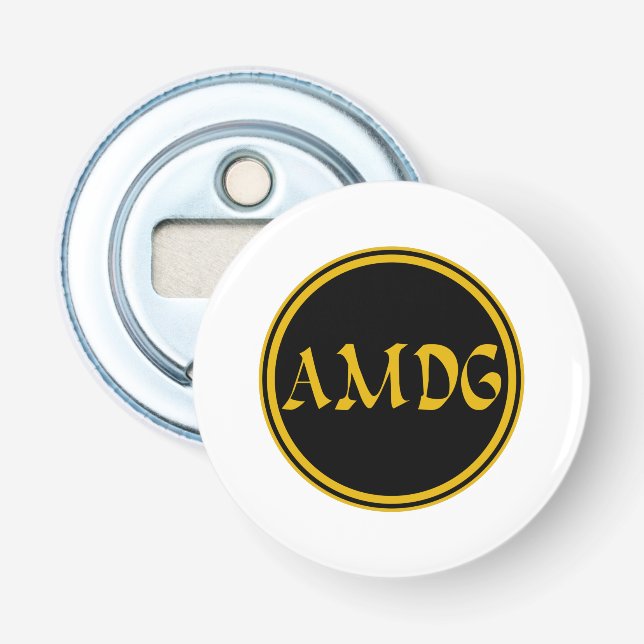 AMDG BOTTLE OPENER (Front)
