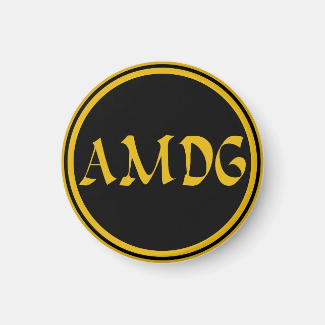 AMDG MAGNET (Front)