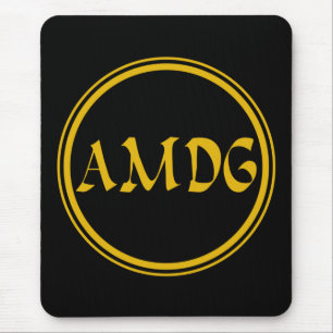 AMDG MOUSE PAD
