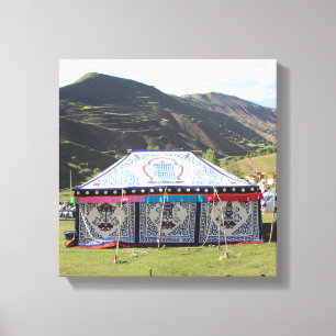 Amdo Tibetan Tent Canvas Print
