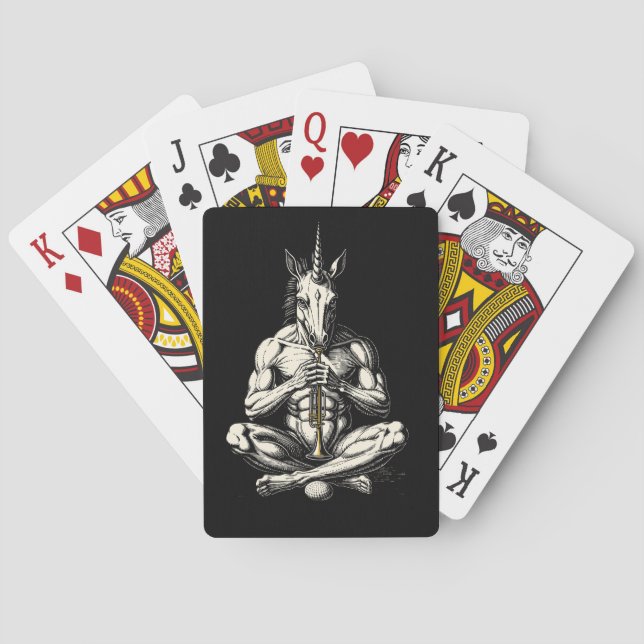 Amduscias The Silence Is Deafening Playing Cards (Back)