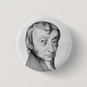 Amedeo Avogadro 3 Cm Round Badge