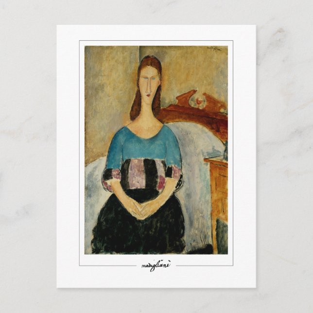 Amedeo Modigliani #1 - Fine Art Postcard (Front)
