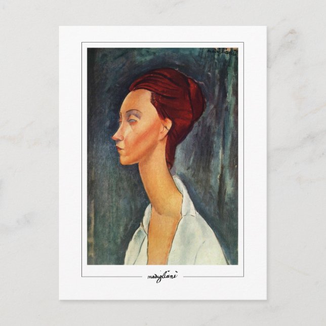 Amedeo Modigliani #70 - Fine Art Postcard (Front)
