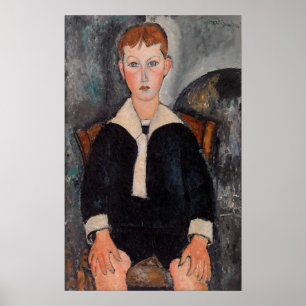 Amedeo Modigliani - Boy in Sailor Suit Poster