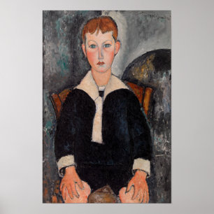 Amedeo Modigliani - Boy in Sailor Suit Poster