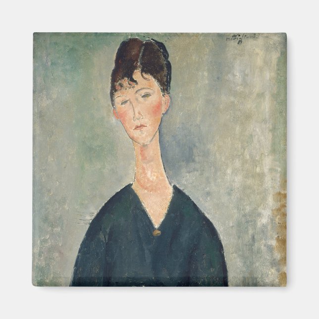 Amedeo Modigliani - Cafe singer Magnet (Front)
