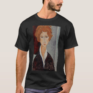 Amedeo Modigliani Girl in a green blous T-Shirt