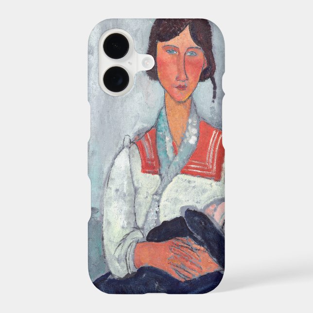 Amedeo Modigliani - Gypsy Woman with Baby (Back)