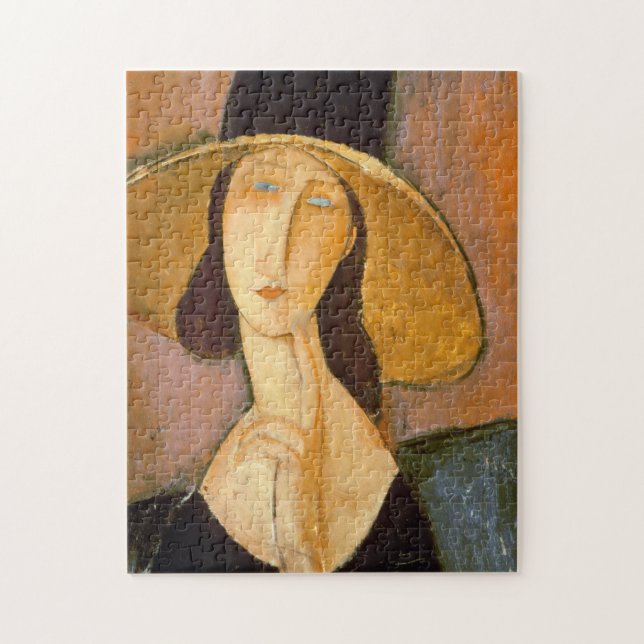 Amedeo Modigliani - Head Of A Woman Jigsaw Puzzle (Vertical)