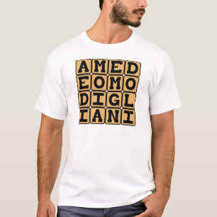 Amedeo Modigliani, Italian Artist T-Shirt
