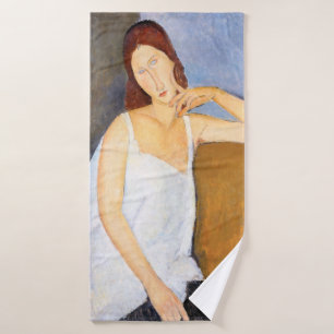 Amedeo Modigliani - Jeanne Hebuterne Bath Towel Set