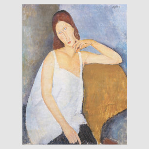 Amedeo Modigliani - Jeanne Hebuterne Tissue Paper