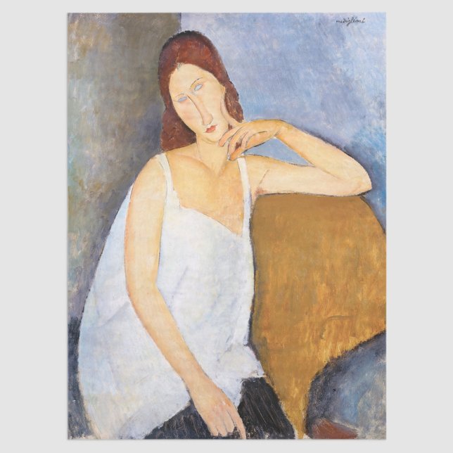 Amedeo Modigliani - Jeanne Hebuterne Tissue Paper (Creator Uploaded)