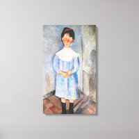 Amedeo Modigliani - Little Girl in Blue