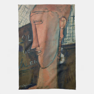 Amedeo Modigliani - Lola de Valence Tea Towel