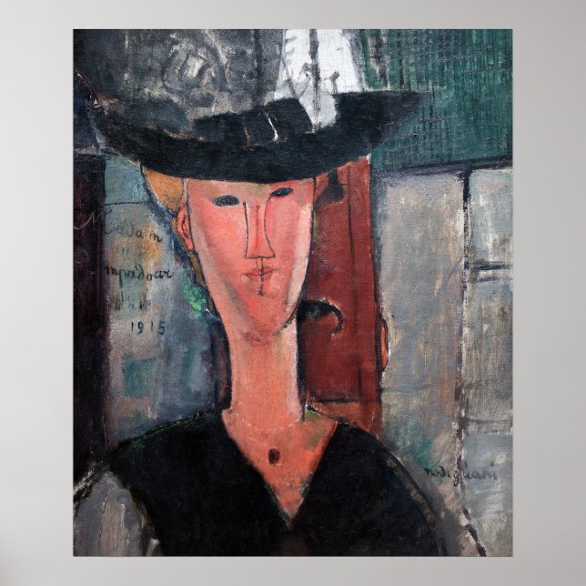 Amedeo Modigliani - Madame Pompadour Poster (Front)