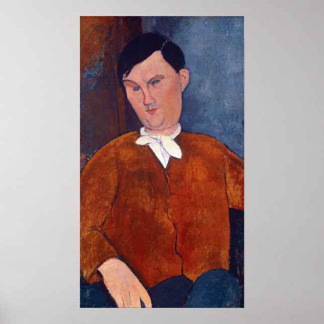 Amedeo Modigliani - Monsieur Deleu Poster (Front)