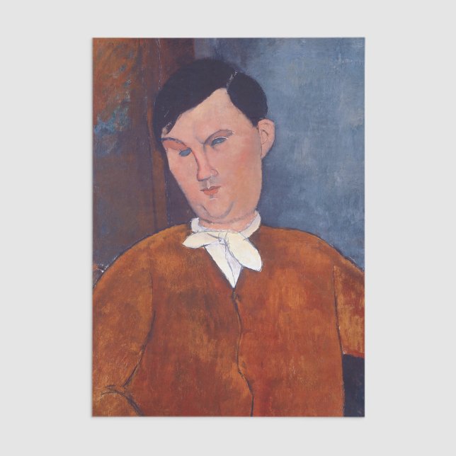 Amedeo Modigliani - Monsieur Deleu Tissue Paper (Creator Uploaded)