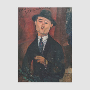 Amedeo Modigliani - Paul Guillaume, Novo Pilota Tissue Paper