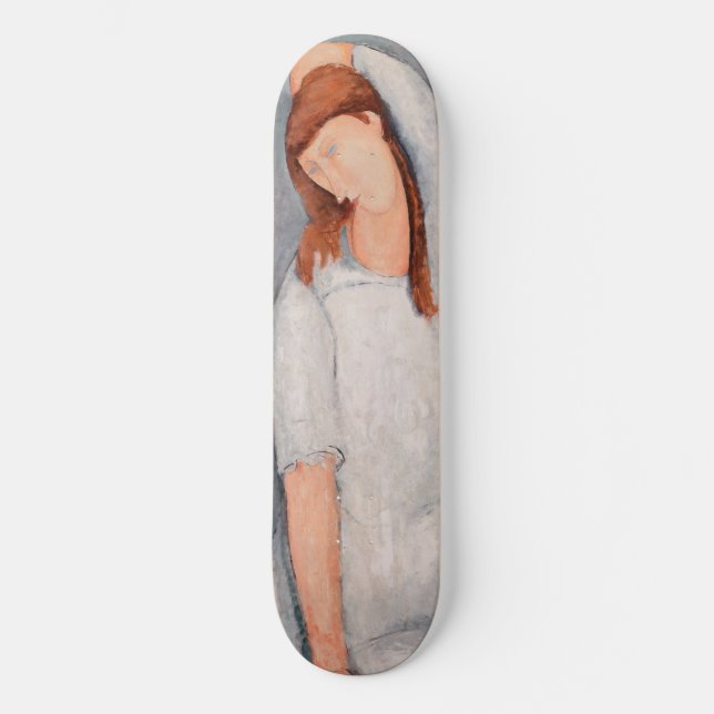 Amedeo Modigliani - Portrait Jeanne Hebuterne #1 Skateboard (Front)