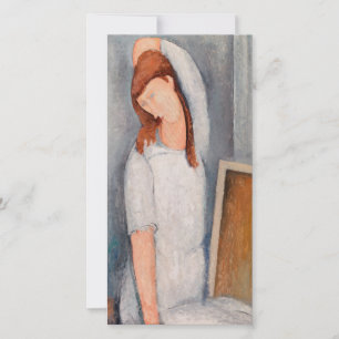 Amedeo Modigliani - Portrait Jeanne Hebuterne #1 Thank You Card