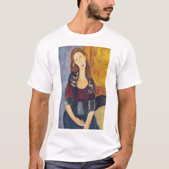 Amedeo Modigliani - Portrait Jeanne Hebuterne #2 T-Shirt (Front)