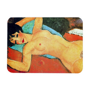 Amedeo Modigliani - Reclining Woman Magnet