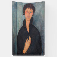 Amedeo Modigliani - Woman with Blue Eyes