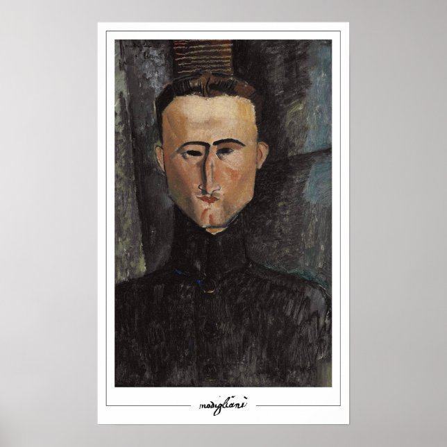 Amedeo Modigliani Zedign Art Poster #167 (Front)