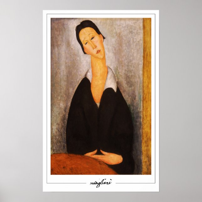 Amedeo Modigliani Zedign Art Poster #200 (Front)
