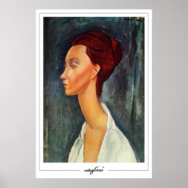 Amedeo Modigliani Zedign Art Poster #70 (Front)
