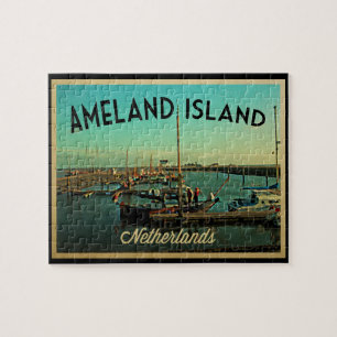 Ameland Island Netherlands Jigsaw Puzzle