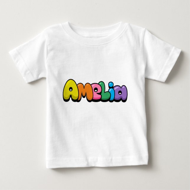 Amelia Baby T-Shirt (Front)