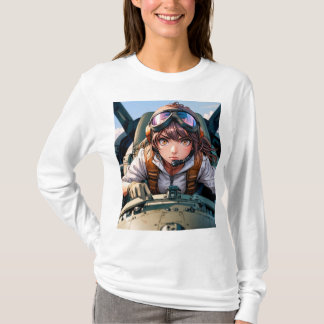 Amelia Earhart: Flying Beyond Boundaries T-Shirt