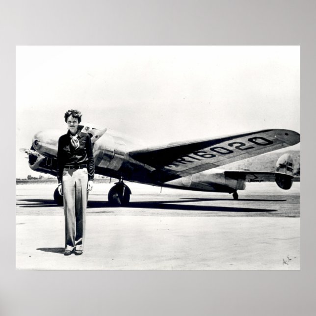 Amelia Earhart Poster (Front)