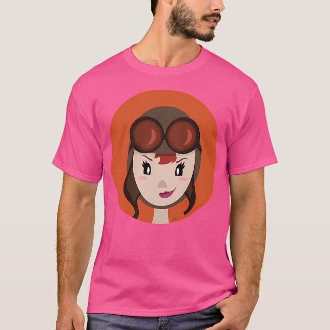Amelia Earhart T-Shirt (Front)