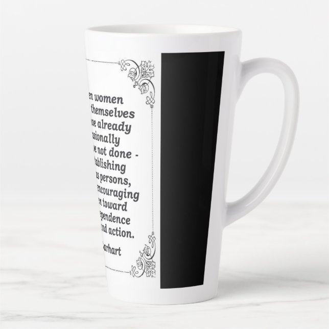 Amelia Earhart Wisdom Mug (Right)